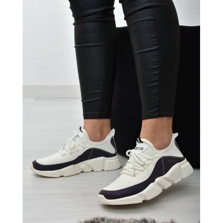 Buty sportowe damskie Big Star FF274A052 Białe