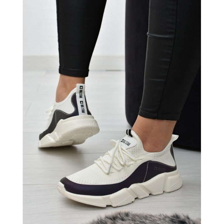 Buty sportowe damskie Big Star FF274A052 Białe