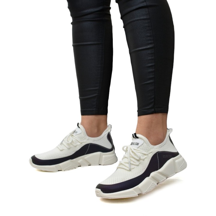 Buty sportowe damskie Big Star FF274A052 Białe