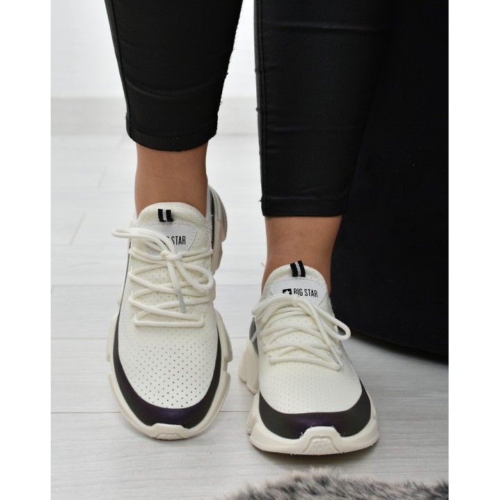 Buty sportowe damskie Big Star FF274A052 Białe
