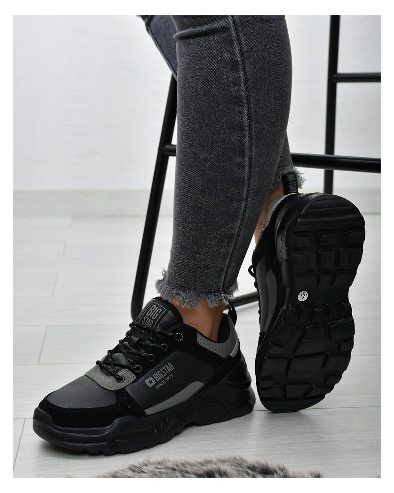 Sneakersy damskie Big Star II274285 Czarne