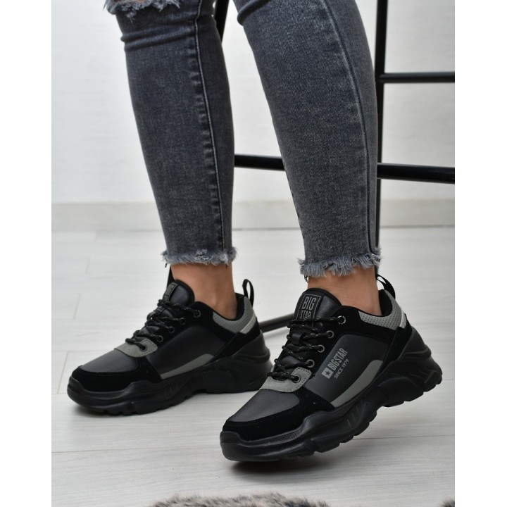 Sneakersy damskie Big Star II274285 Czarne