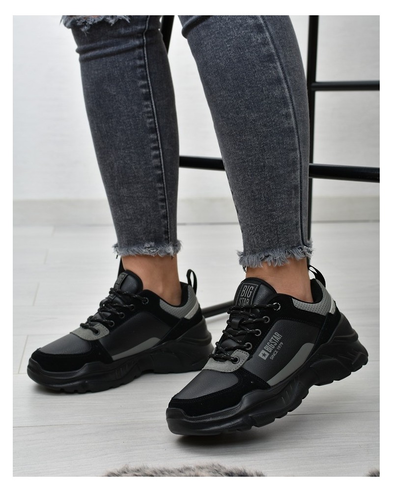 Sneakersy damskie Big Star II274285 Czarne