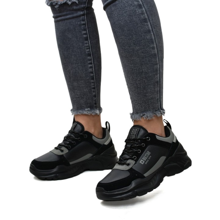 Sneakersy damskie Big Star II274285 Czarne