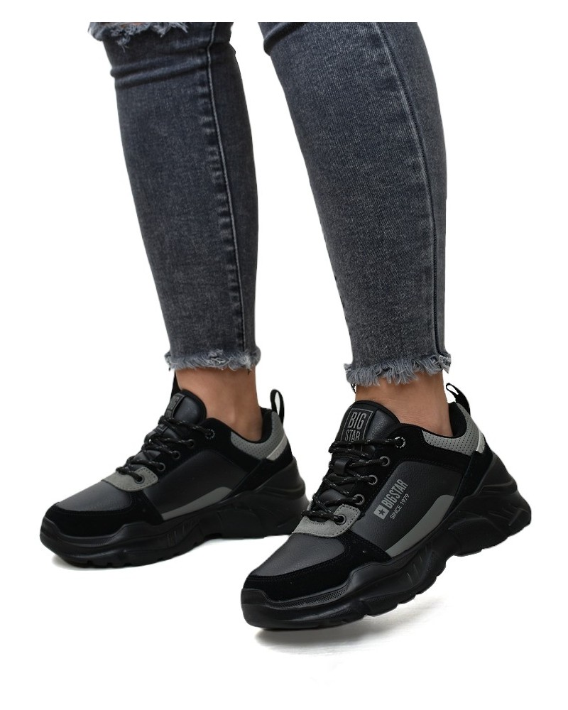 Sneakersy damskie Big Star II274285 Czarne