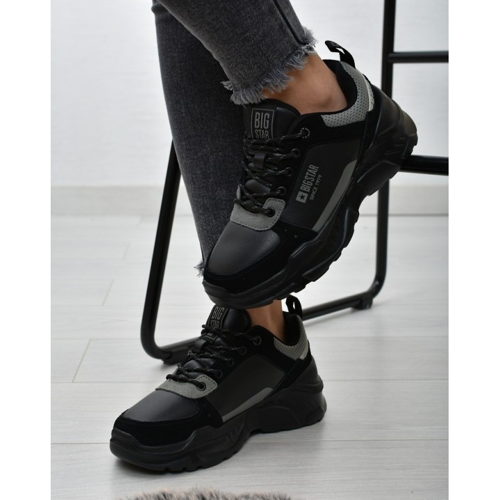Sneakersy damskie Big Star II274285 Czarne