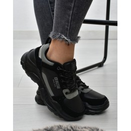 Sneakersy damskie Big Star II274285 Czarne