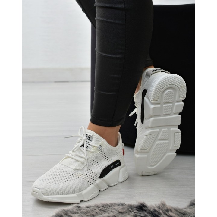 Buty sportowe damskie Big Star JJ274271 Białe