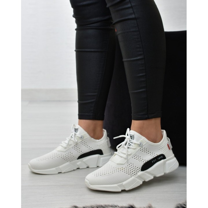 Buty sportowe damskie Big Star JJ274271 Białe