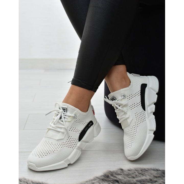 Buty sportowe damskie Big Star JJ274271 Białe