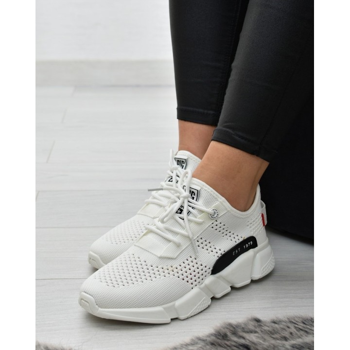 Buty sportowe damskie Big Star JJ274271 Białe