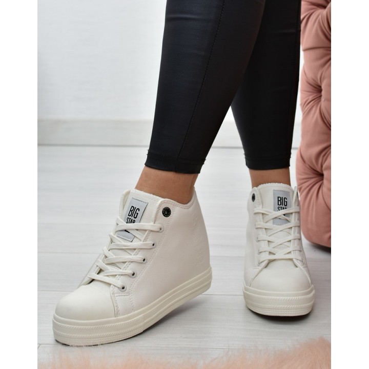 Sneakersy damskie Big Star EE274128 Białe