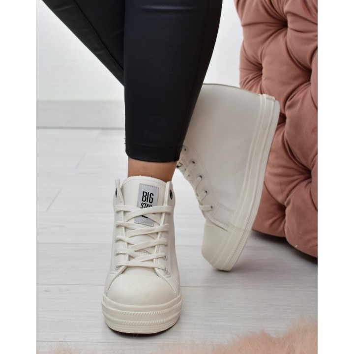Sneakersy damskie Big Star EE274128 Białe