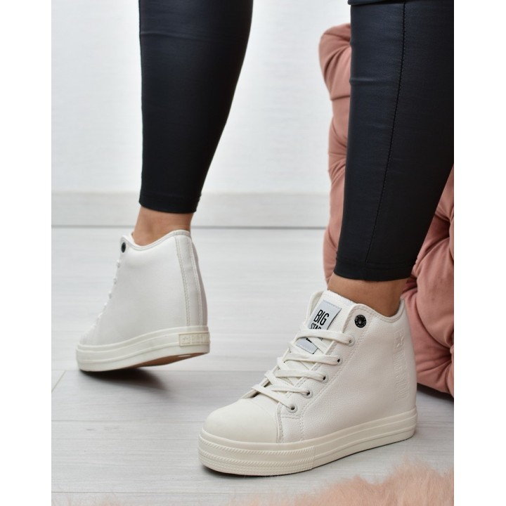 Sneakersy damskie Big Star EE274128 Białe