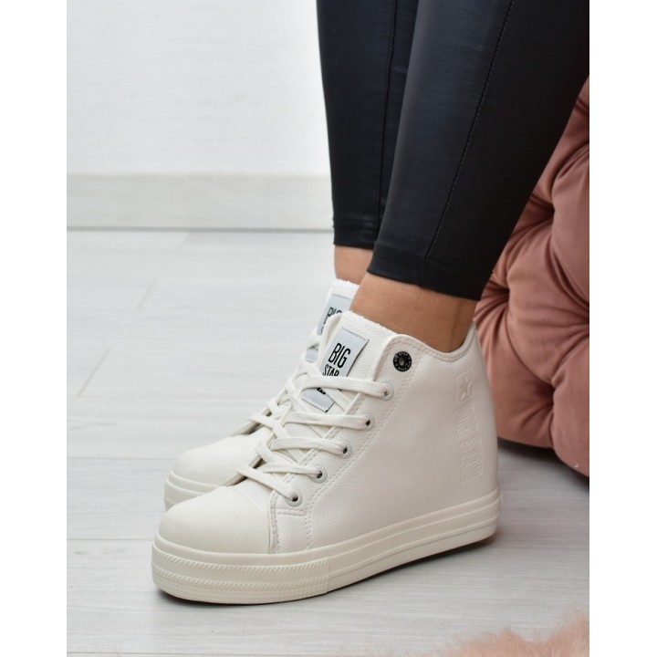 Sneakersy damskie Big Star EE274128 Białe