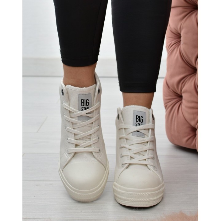 Sneakersy damskie Big Star EE274128 Białe