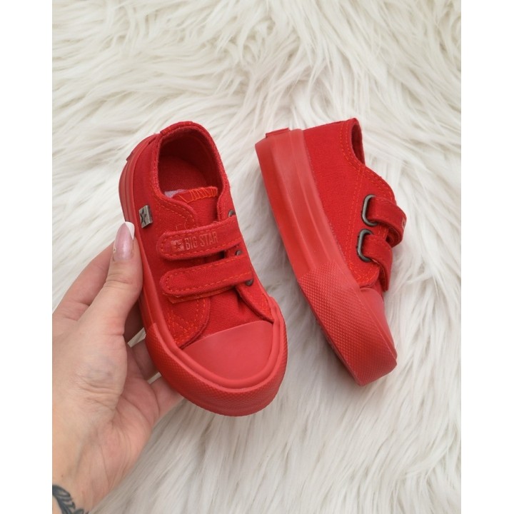 Trampki dziecięce Big Star JJ374041 Czerwone