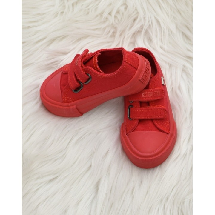 Trampki dziecięce Big Star JJ374041 Czerwone