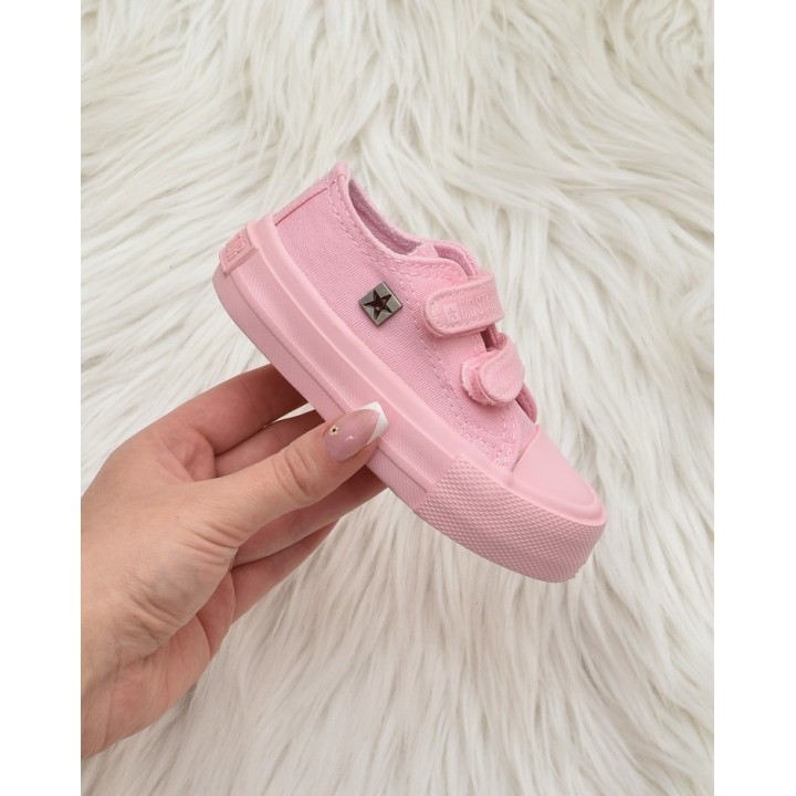 Trampki dziecięce Big Star JJ374040 Różowe