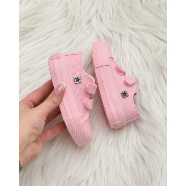 Trampki dziecięce Big Star JJ374040 Różowe