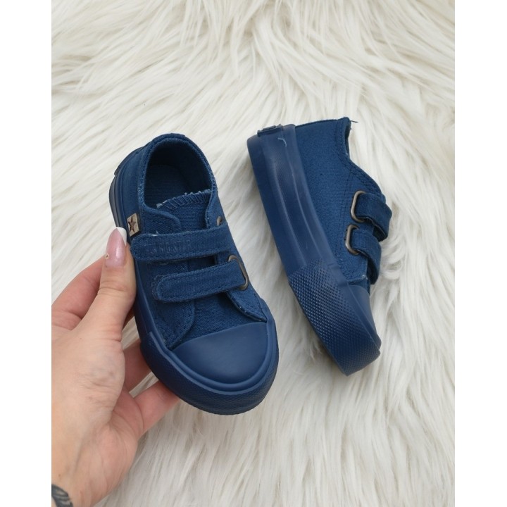 Trampki dziecięce Big Star JJ374039 Granatowe