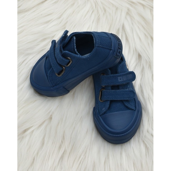Trampki dziecięce Big Star JJ374039 Granatowe