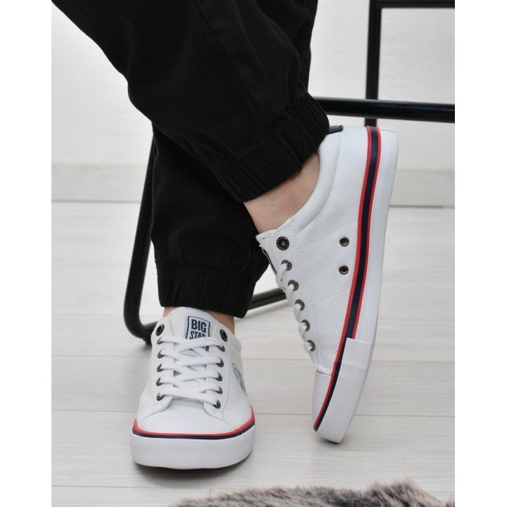 Trampki męskie Big Star JJ174134 Białe