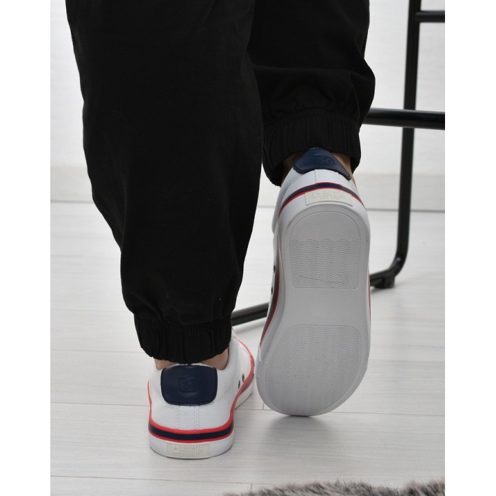 Trampki męskie Big Star JJ174134 Białe