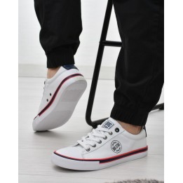Trampki męskie Big Star JJ174134 Białe
