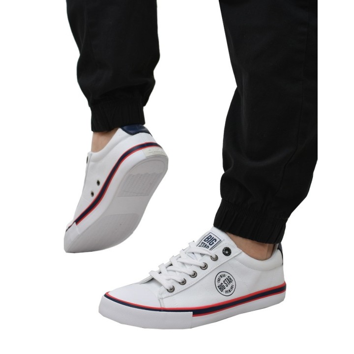 Trampki męskie Big Star JJ174134 Białe