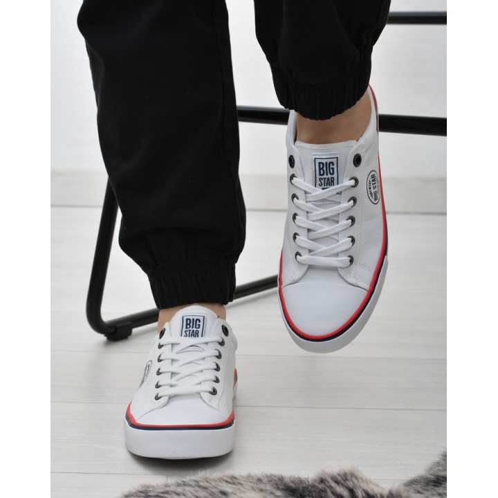 Trampki męskie Big Star JJ174134 Białe