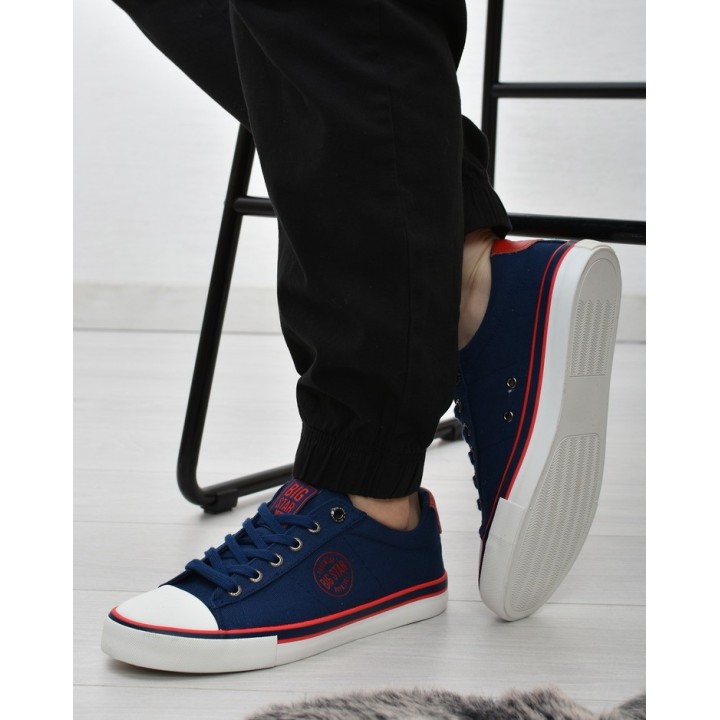 Trampki męskie Big Star JJ174135 Granatowe