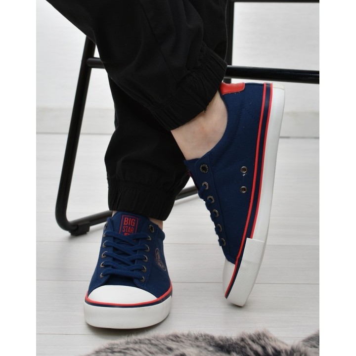Trampki męskie Big Star JJ174135 Granatowe