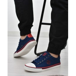 Trampki męskie Big Star JJ174135 Granatowe