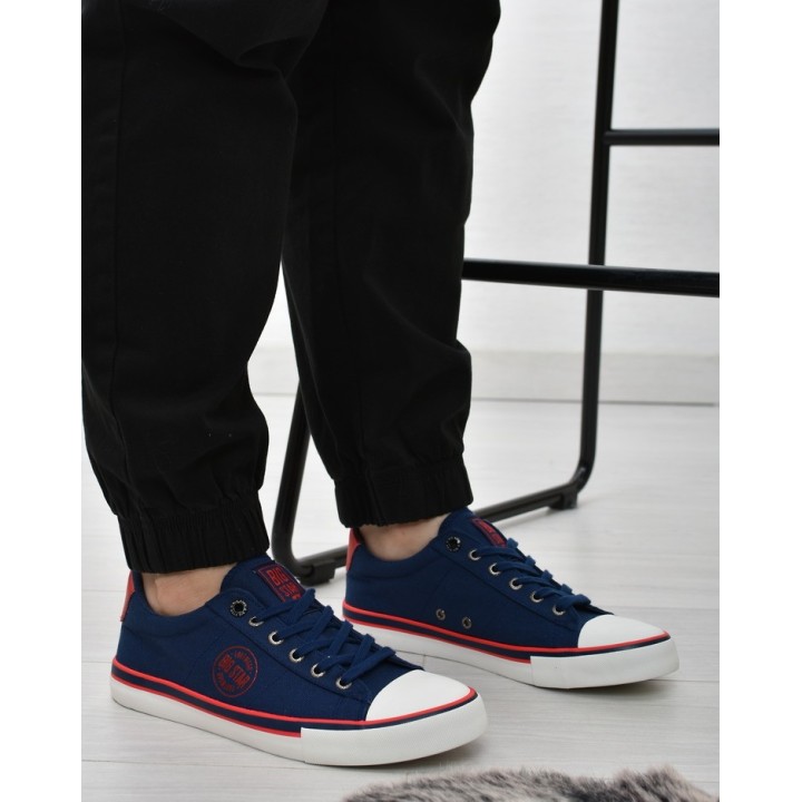 Trampki męskie Big Star JJ174135 Granatowe