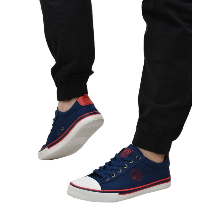 Trampki męskie Big Star JJ174135 Granatowe