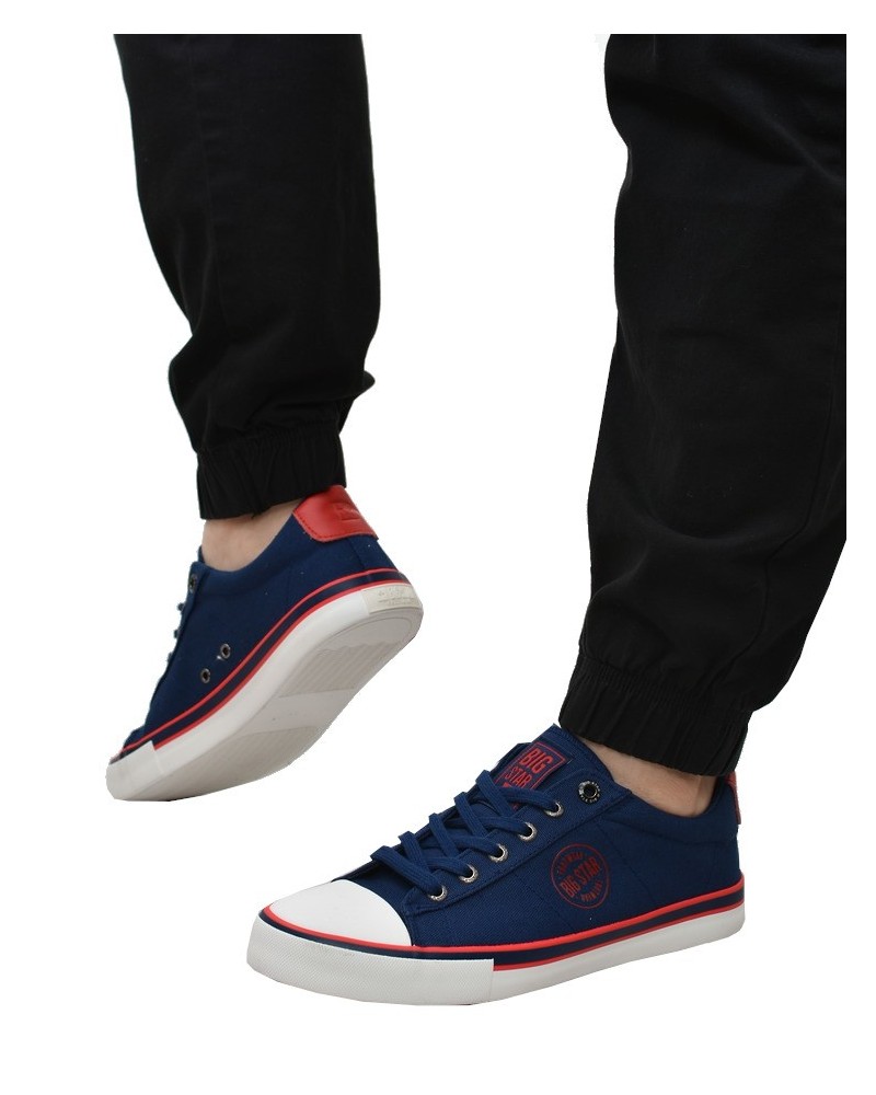 Trampki męskie Big Star JJ174135 Granatowe