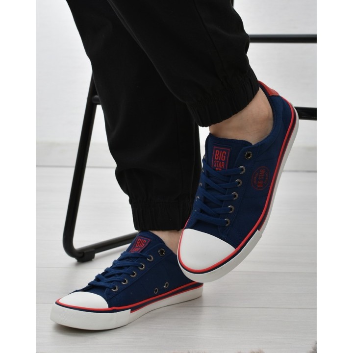 Trampki męskie Big Star JJ174135 Granatowe