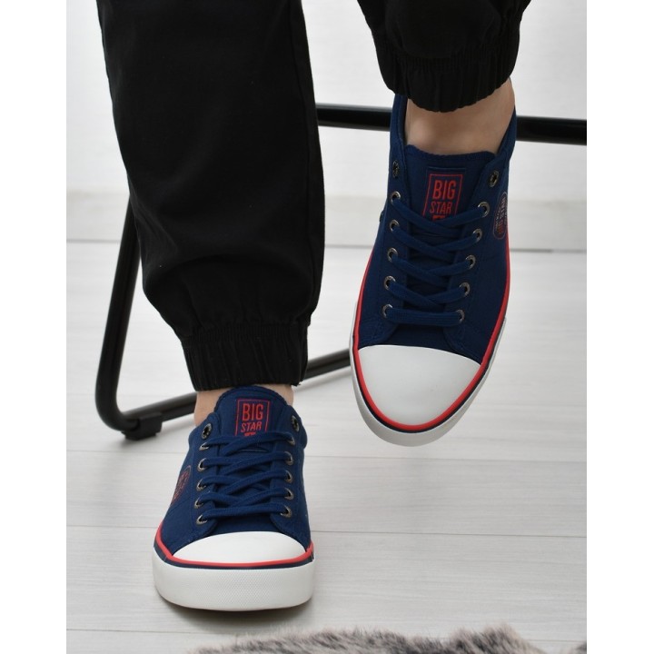 Trampki męskie Big Star JJ174135 Granatowe