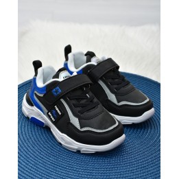 Buty sportowe dziecięce American Club BS04 Czarne