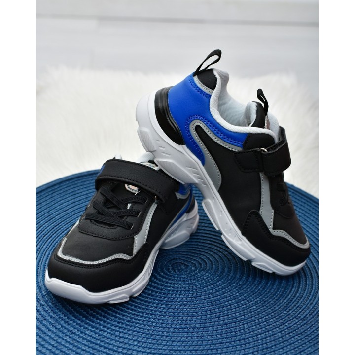 Buty sportowe dziecięce American Club BS04 Czarne