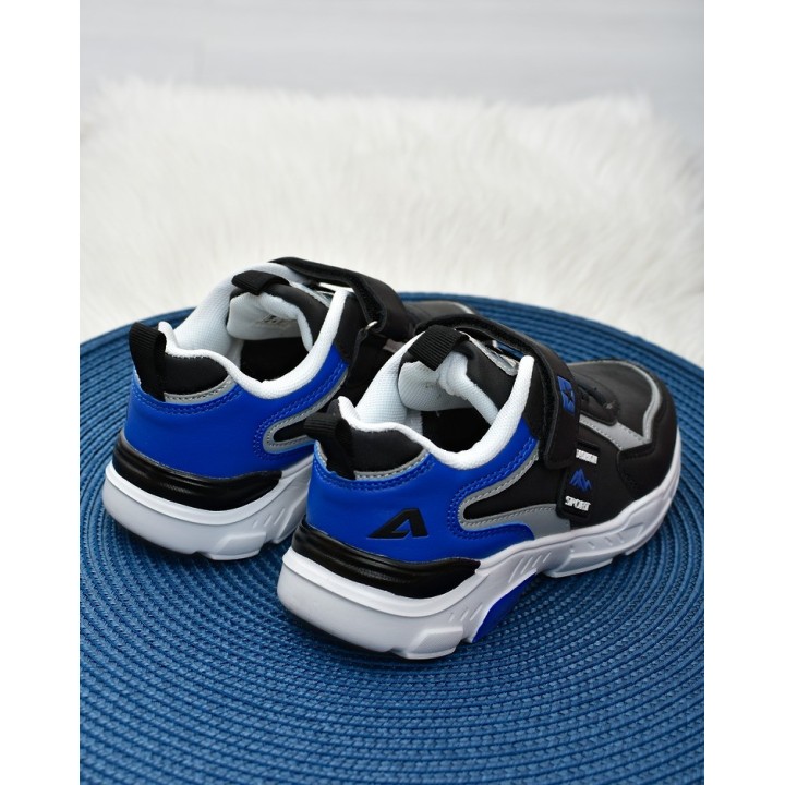 Buty sportowe dziecięce American Club BS04 Czarne