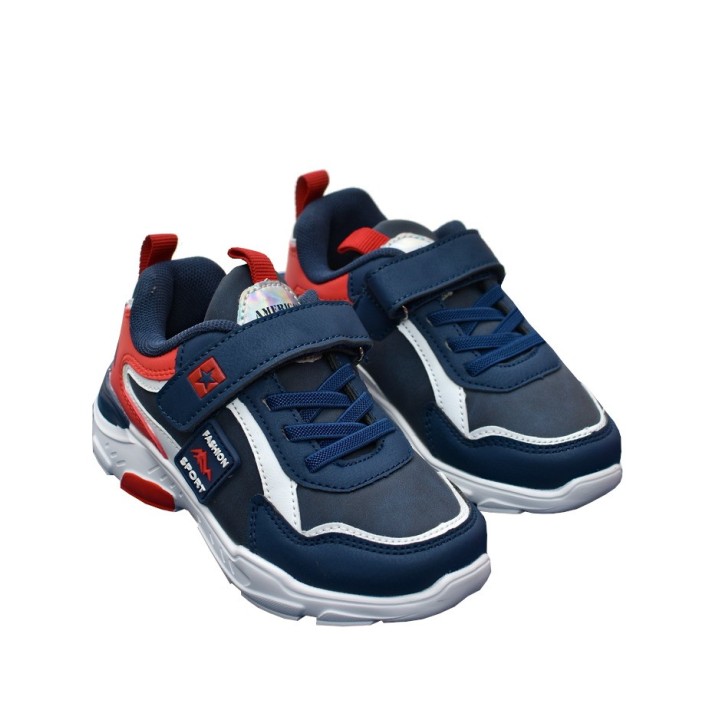 Buty sportowe dziecięce American Club BS04 Granatowe