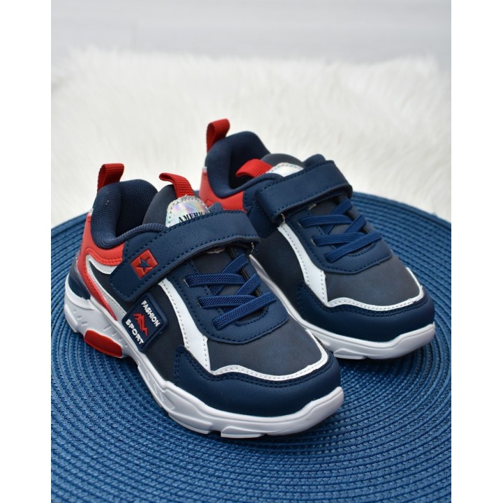 Buty sportowe dziecięce American Club BS04 Granatowe