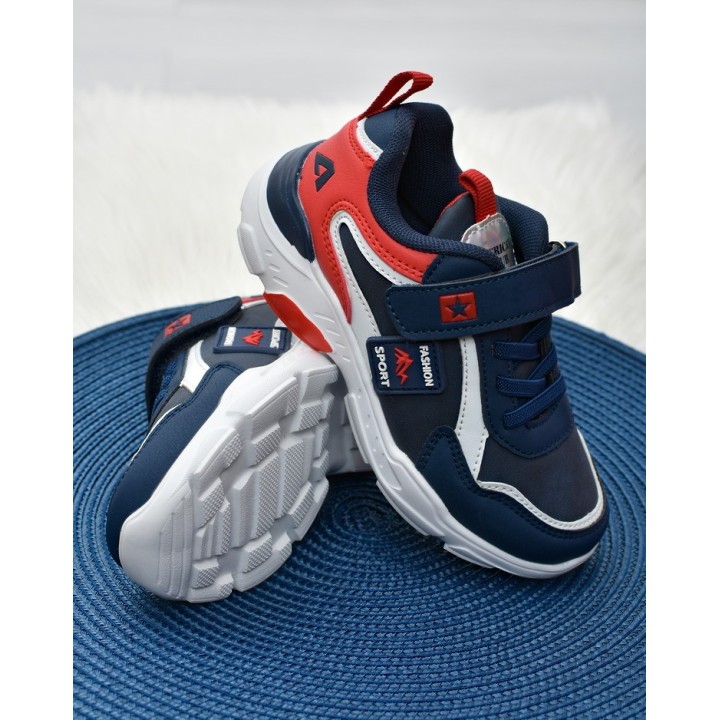 Buty sportowe dziecięce American Club BS04 Granatowe