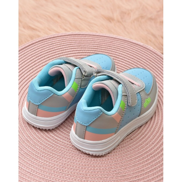 Buty dziecięce sportowe Badoxx 3XC-8349 Szaro/niebieskie