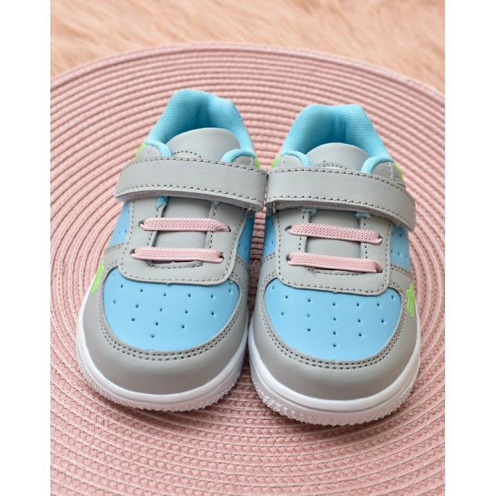Buty dziecięce sportowe Badoxx 3XC-8349 Szaro/niebieskie