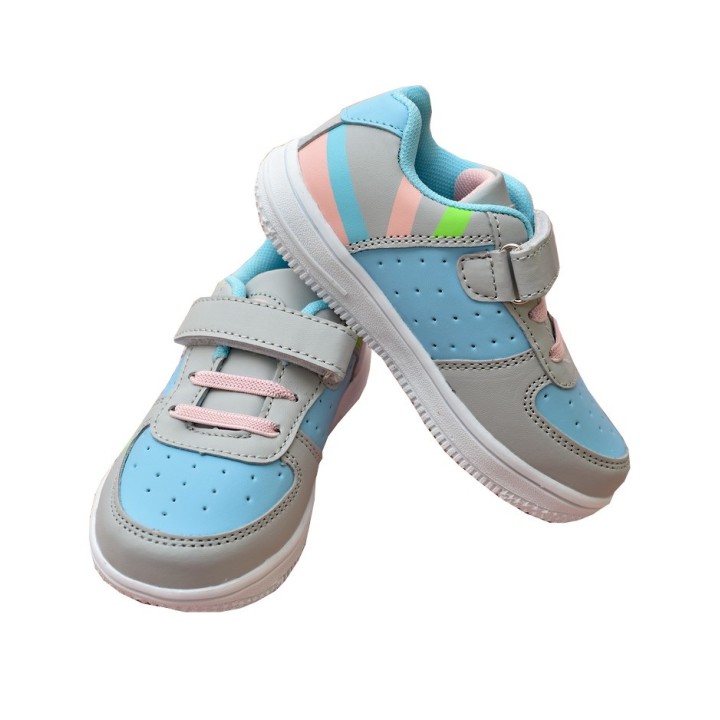 Buty dziecięce sportowe Badoxx 3XC-8349 Szaro/niebieskie