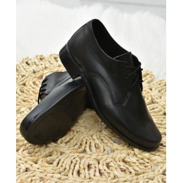 Buty chłopięce wizytowe Miko 010 Czarne