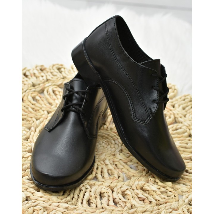 Buty chłopięce wizytowe Miko 010 Czarne